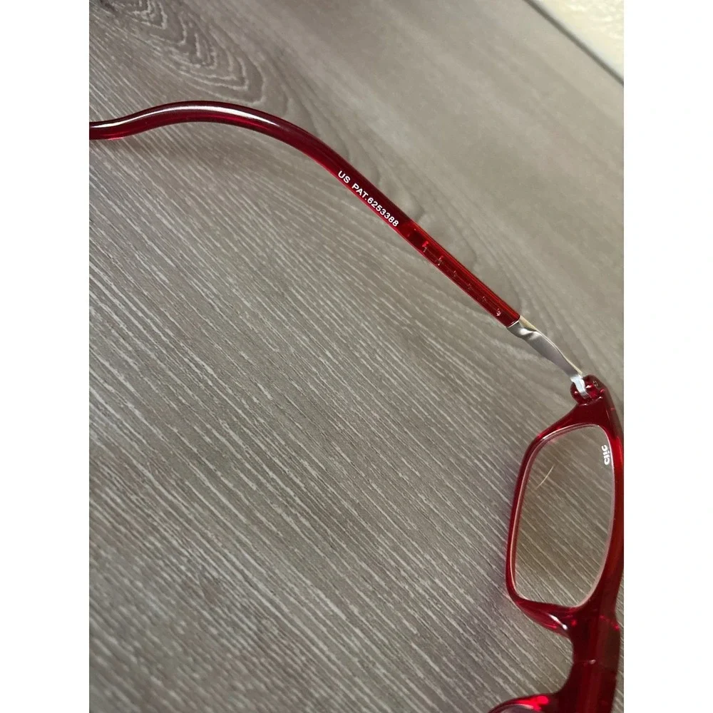 CliC‎ Magnetic Front Connection Read Glasses FRAMES Adjustable Neck Wrap Readers